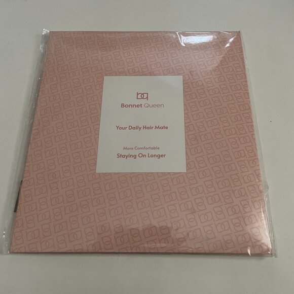 Bonnet Queen Medium Pink Hair Bonnet - Picture 1 of 7